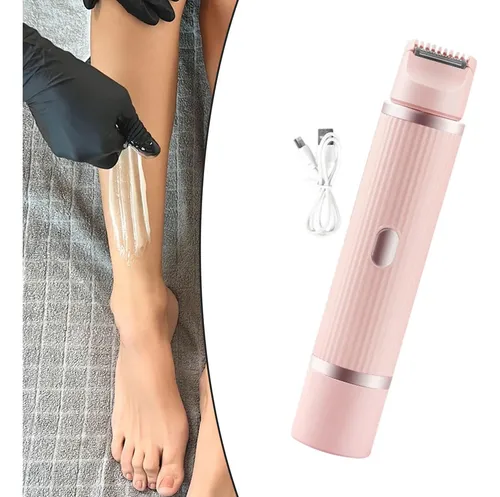 Recortadora De Bikini De Doble Cabezal, Práctica Y Ligera, E
