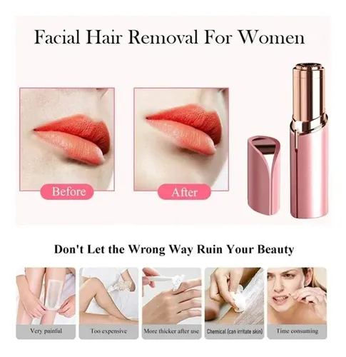 Depiladora Facial Para Mujer,afeitadora De Lápiz Labial 2025