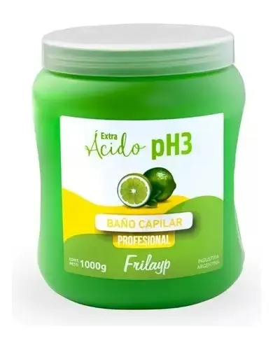 Baño De Crema Keratina + Extra Acido + Coco X 1000g X 6/uni