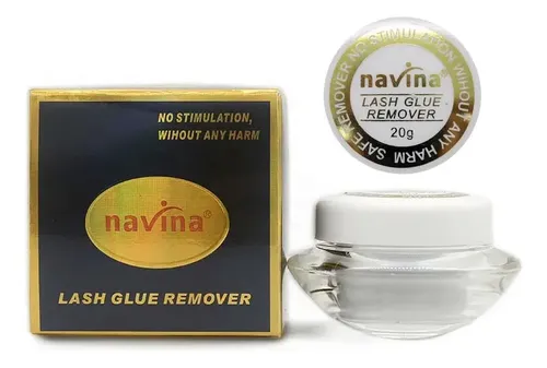 Removedor Navina Pestañas 5g Extensiónes Fcnailsinsumos Blanco