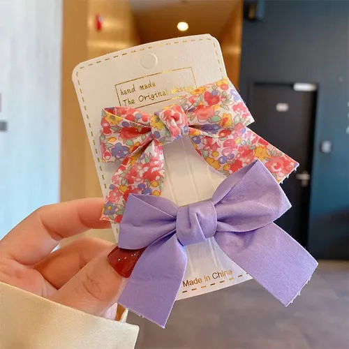 (pl) Pinzas Para El Pelo De Bebés Y Niñas, Broches Retro Flo