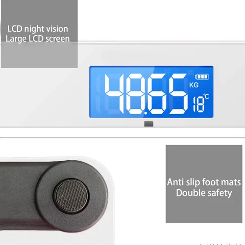 Báscula De Baño Digital I, Báscula De Peso Corporal De Alta