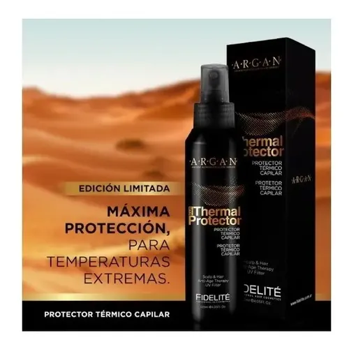 Protector Termico Para Cabello Anti Age Argan Fidelite 120ml