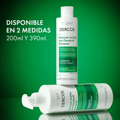 Shampoo Dermatológico Vichy Dercos Anti-caspa X 200 Ml