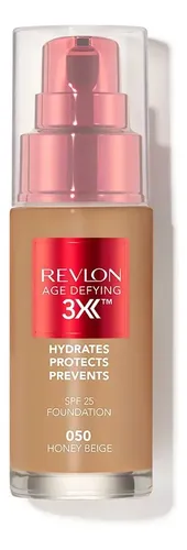 Base Líquida Revlon Age Defying 3 X X 30 Ml 050 Honey Beige