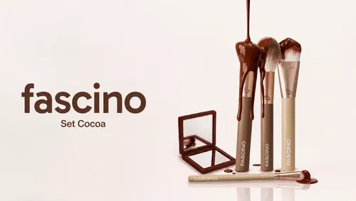 Fascino Set De Brochas Para Maquillaje Cocoa