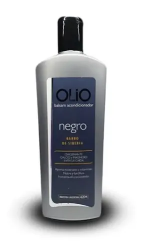 Olio Acondicionador Olio Negro 420 Ml Barro De Siberia