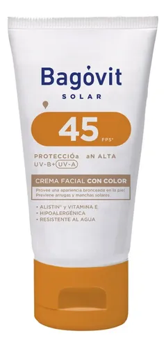 Bagovit Solar Facial Fps 45 X50grs