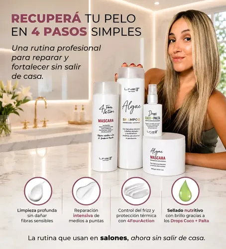 Rutina Reparación Total 5 Antifrizz Cabello Mixto Lineup