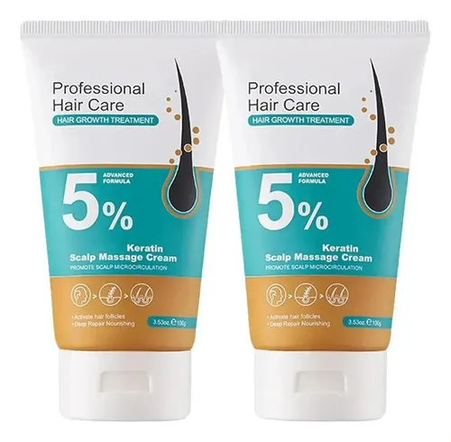 Cjw Cream Capilar Keratin 5% Crewth Pack Of 2, Zzf