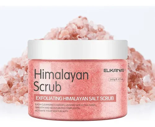 Exfoliante Corporal De Sal Del Himalaya 240 G