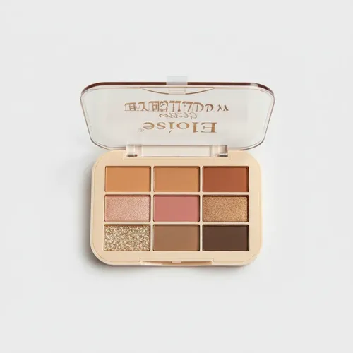 Paleta De Maquillaje 9 Sombras P/ojos Mate Brillantes Eloise