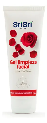 Gel De Limpieza Facial Srisri Con Extracto De Rosas- Vegano