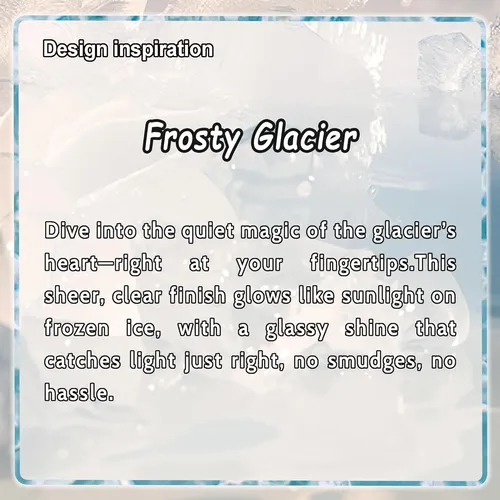 Gelmala Kit Uñas Gel Semi-curadas Frosty Glacier