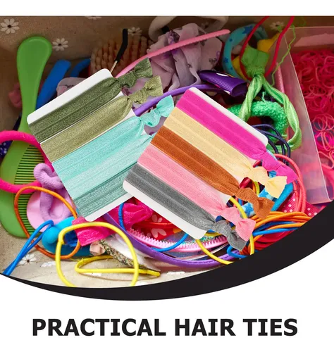 50 Pinzas De Pelo Con Nudos – Bandas Elásticas Suaves Para M