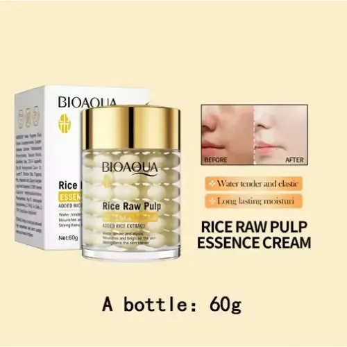 Crema Facial Blanqueadora De esencia de Arroz Mixta Día/noche
