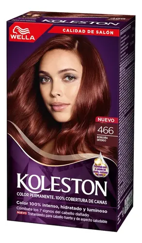 Tinte De Cabello Koleston 466 Borgoña Intenso 1 Pieza