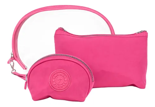 Organizador Neceser Set X3 Portacosméticos Maquillaje Luvina