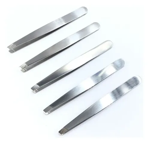 Pincita De Depilar Acero Inoxidable Cejas Profesional Recta