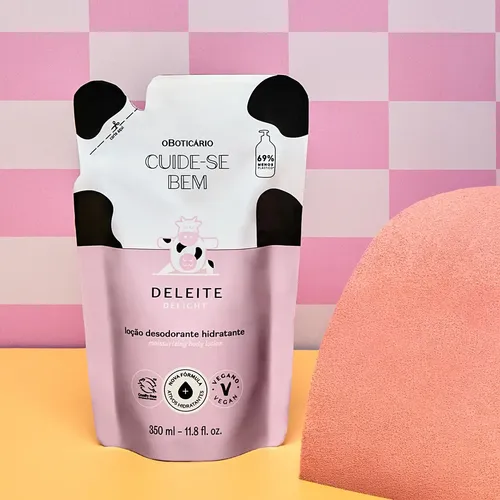 Recambio Loción Hidratante Corporal Cuide-se Bem Deleite 350ml O Boticário