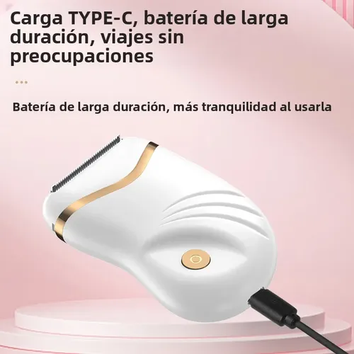 Depiladora Eléctrica Para Vello Axilar Pélvico Y Corporal