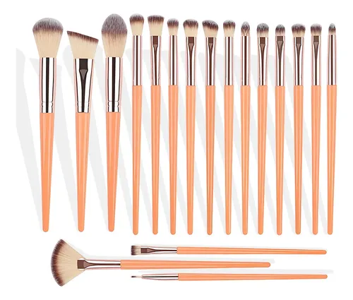 Brocha De Maquillaje, 18 Unidades, Brochas Para Maquillaje E