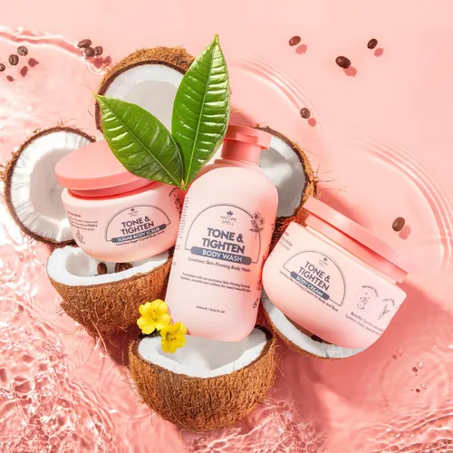Exfoliante Corporal Nature Spell Tone & Tighten Vegano 310 M