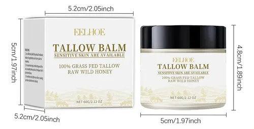 Crema Hidratante Para Rostro Y Cuerpo De Sebo Eelhoe
