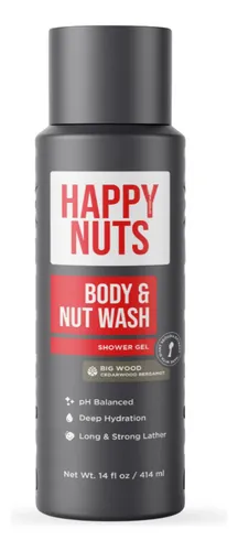 Gel De Ducha Happy Nuts Big Wood Body And Nut Wash Para Homb