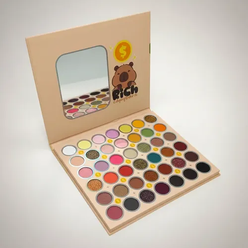 Paleta De Sombras Capibara 42 Colores Sombra Para Ojos