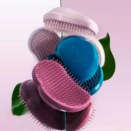 Cepillo Para Cabello Tangle Teezer Plant Brush Azul