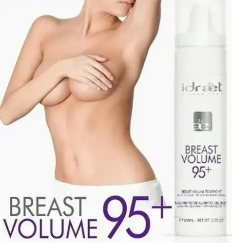 Breast Volumen +95 Idraet X 100ml. Aumenta Busto Y Glúteos.