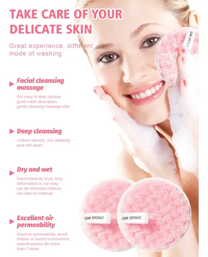 Pads Desmaquillantes Reutilizables For Rostro Rd