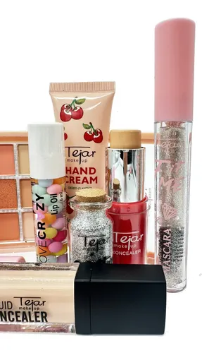 Ramo De Maquillaje Navideño* 18 Productos Tejar