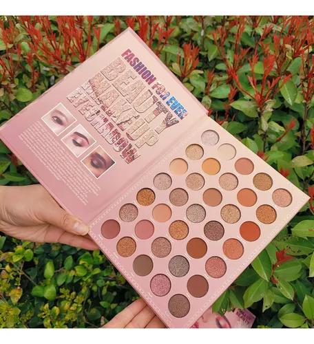 Paleta De 72 Sombras Colores Pigmentación Glitter Ojos Libro
