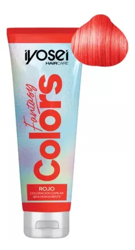 Coloracion Capilar Iyosei Fantasy Colors Rojo X60gr