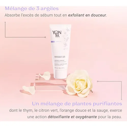 Mascarilla Purificante Yonka 105 4 Oz