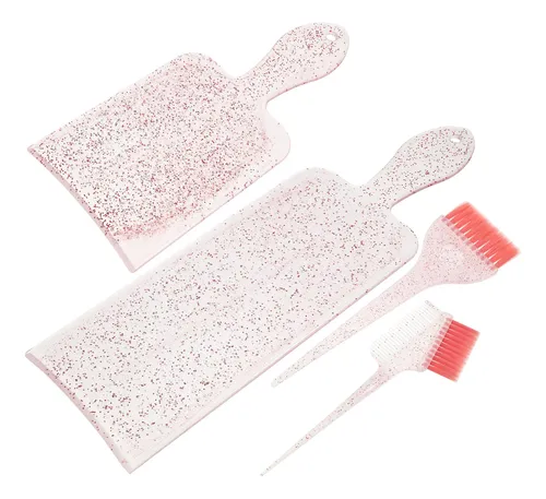 Set De Paletas Para Teñir Cabello Kit De Resaltado Cepillo P