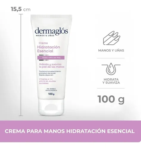Dermaglós Corporal Crema Manos Hidratación Esencial