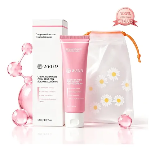 Weud Corea Pdrn Rosa Renueva Hidrata Y Protege Facial