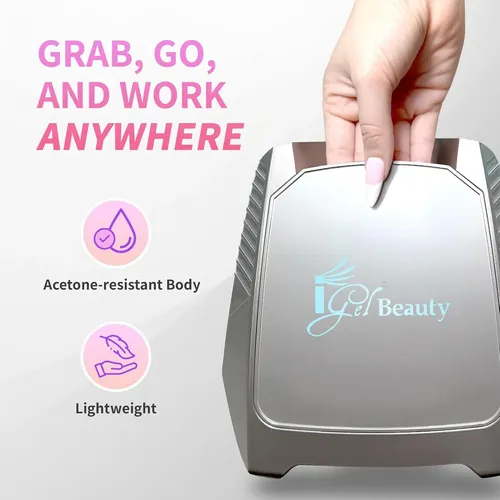 Lámpara Uv/led Igel Beauty Hybrid Pro 2.0 48w Para Uñas
