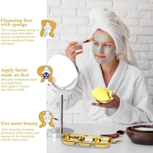 Conjunto De 23 Tigelas For Misturar Máscara Facial,