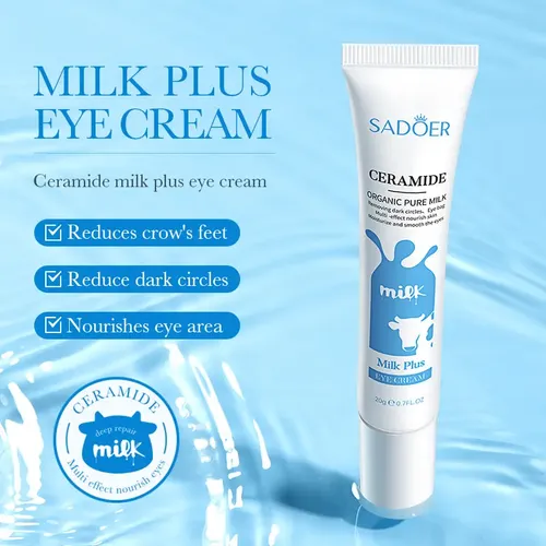 Crema Anticírculos Sadoer, Leche For Ojos, Nutritiva Y Oscu