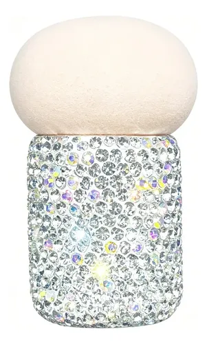 Esponja De Maquillaje Para Decoración Con Diamantes De Imita