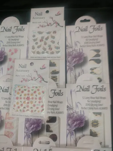 Pack De Sticker Para Uñas