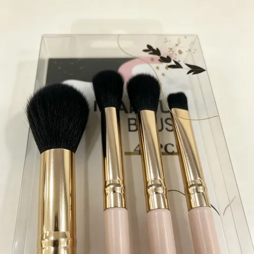Set Brochas Maquillaje 4 Piezas Sweet Beauty Profesional