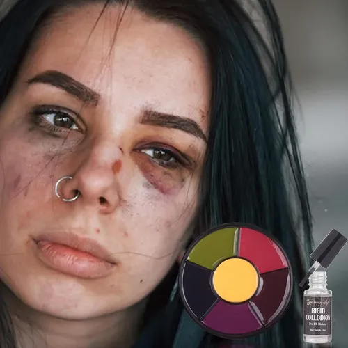 Kit Sfx De Moretones Y Colodión Rígido