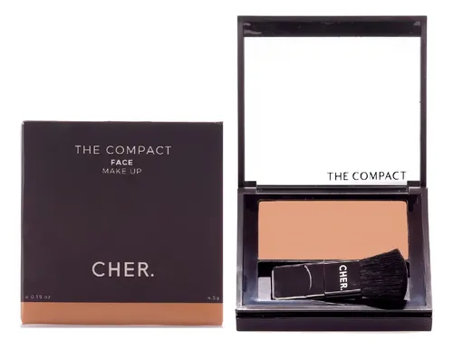 Polvo Compacto Para Todo Tipo De Pieles Hd Cher The Compact Color 3- Tostado