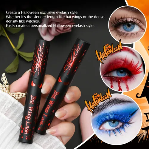 Rímel Arcoíris Halloween Maquillaje Impermeable