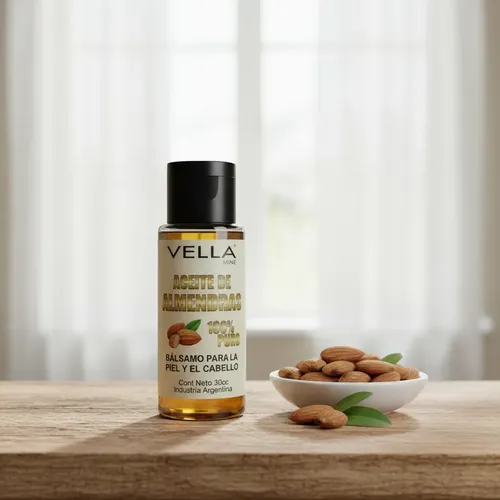 Vella Aceite De Almendras Nutrición Intensa Cabellos Y Piel